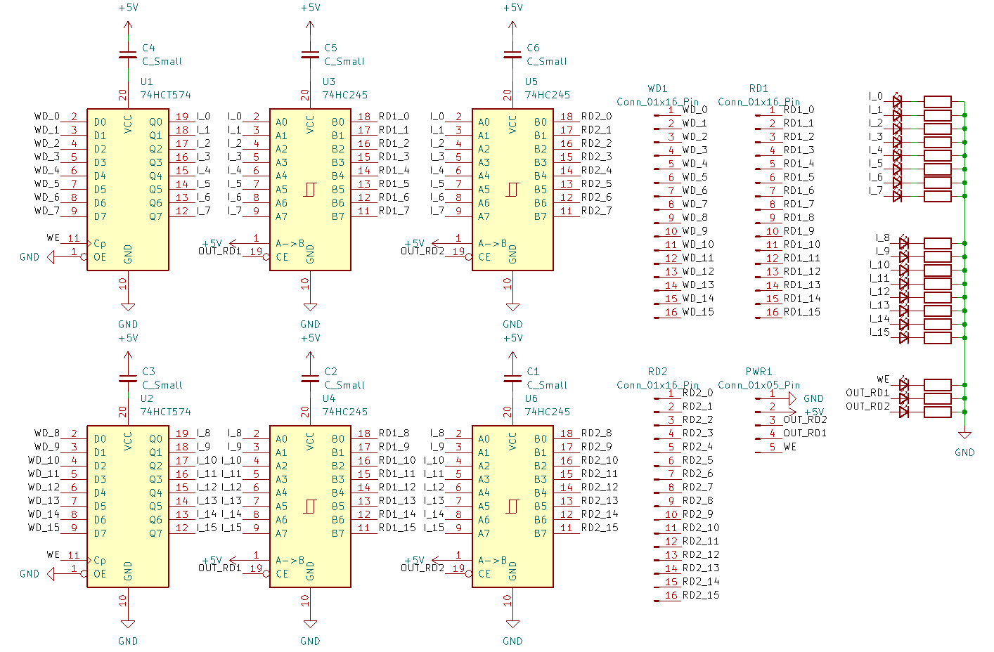 Register Schematic